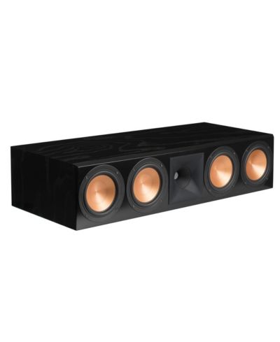 Klipsch RC-64 III Furniture-Grade Wood Veneer Quad 6.5" Cerametallic Woofers Center Channel Speaker