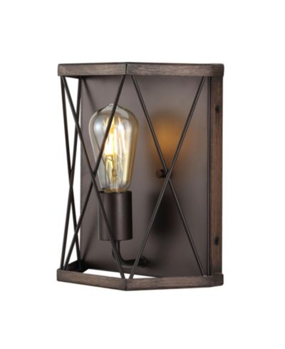 Настенный светильник Liam Rustic Farmhouse Iron LED