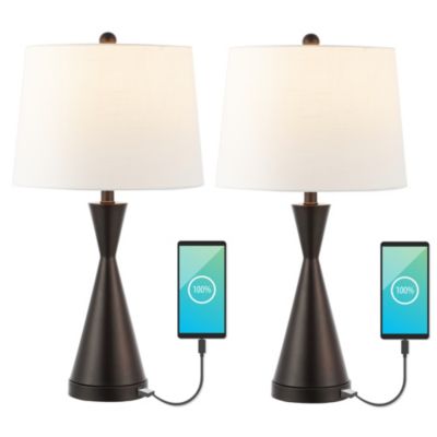 Настольная лампа Colton Classic French Country Iron LED с USB