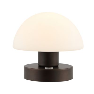 Zoe Bohemian Farmhouse Iron Rechargeable Integrated LED Table Lamp
