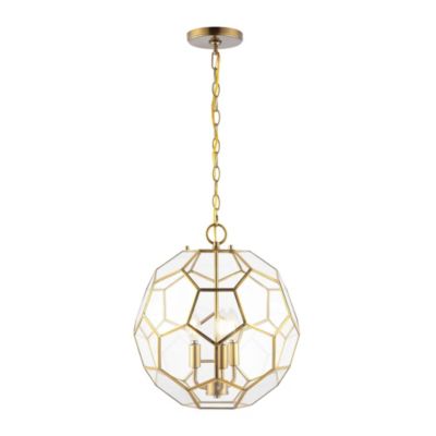 Bee Modern Bohemian Iron/Glass LED Pendant
