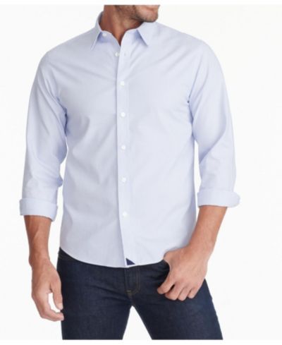 UNTUCKit Мужские брюки Slim Fit Wrinkle-Free Bordeaux Button Up Shirt