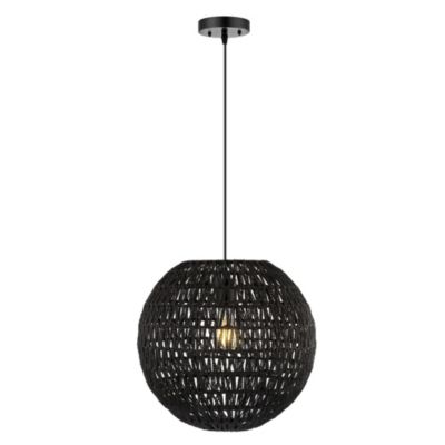 Luna Bohemian современный подвесной светильник из ротанга LED