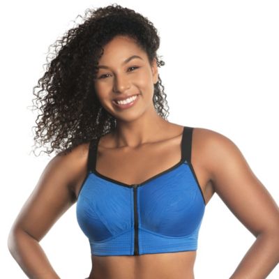 PARFAIT спортивный топ Plus Size с поддержкой и молнией спереди