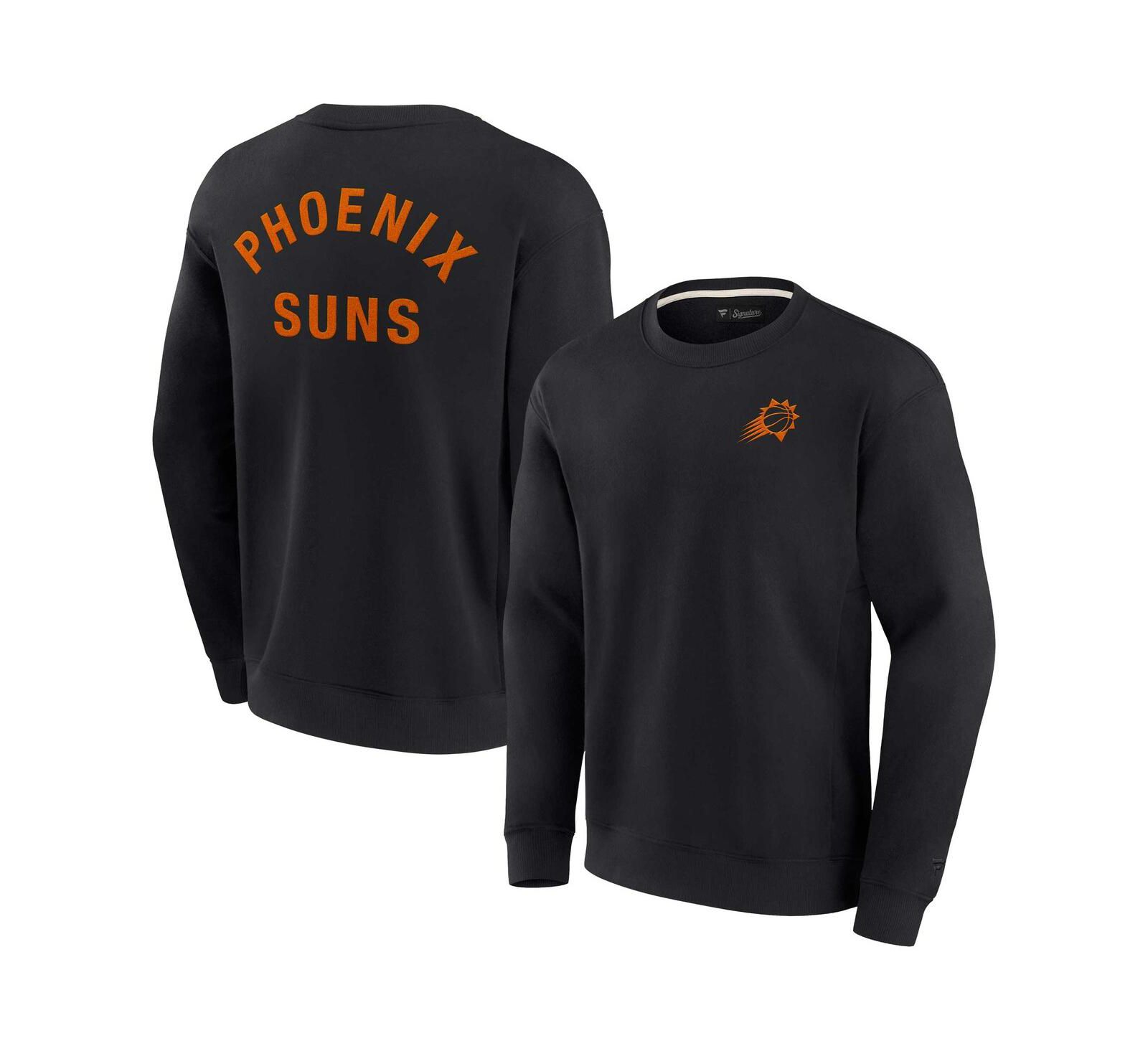 Fanatics Signature Худи оверсайз Phoenix Suns Black для мужчин и женщин