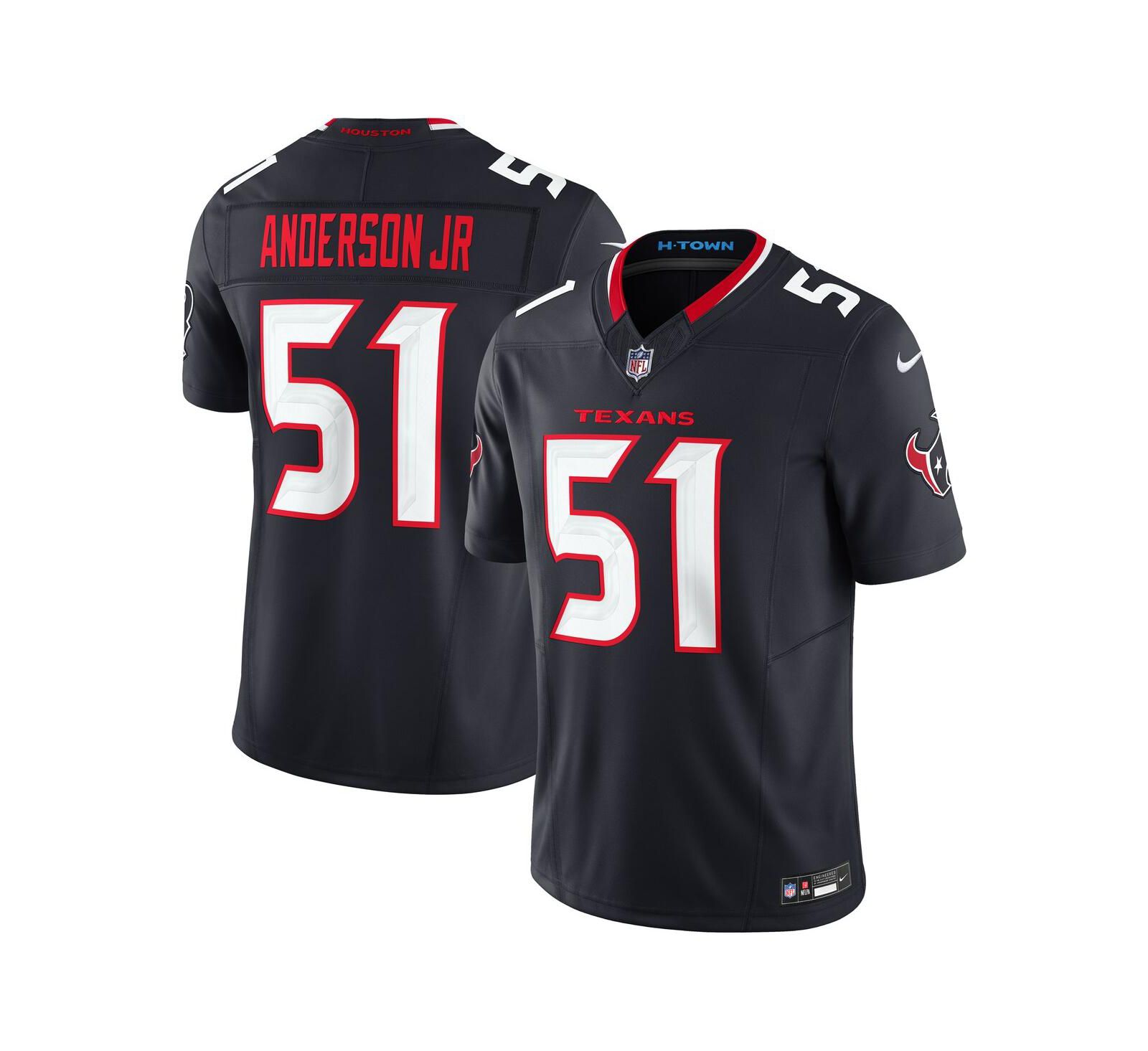 Мужская джерси Nike Will Anderson Jr. Houston Texans Vapor F.U.S.E. Limited