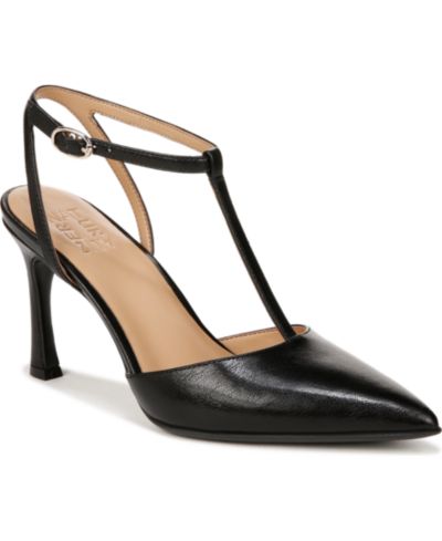 Naturalizer Women's Astrid T-Strap Pointed Toe Dress Pumps