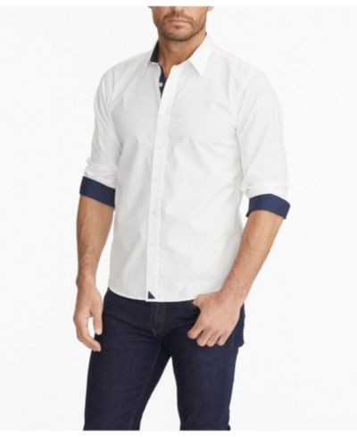 UNTUCKit Мужская приталенная не мнущаяся рубашка Las Cases Special Button Up