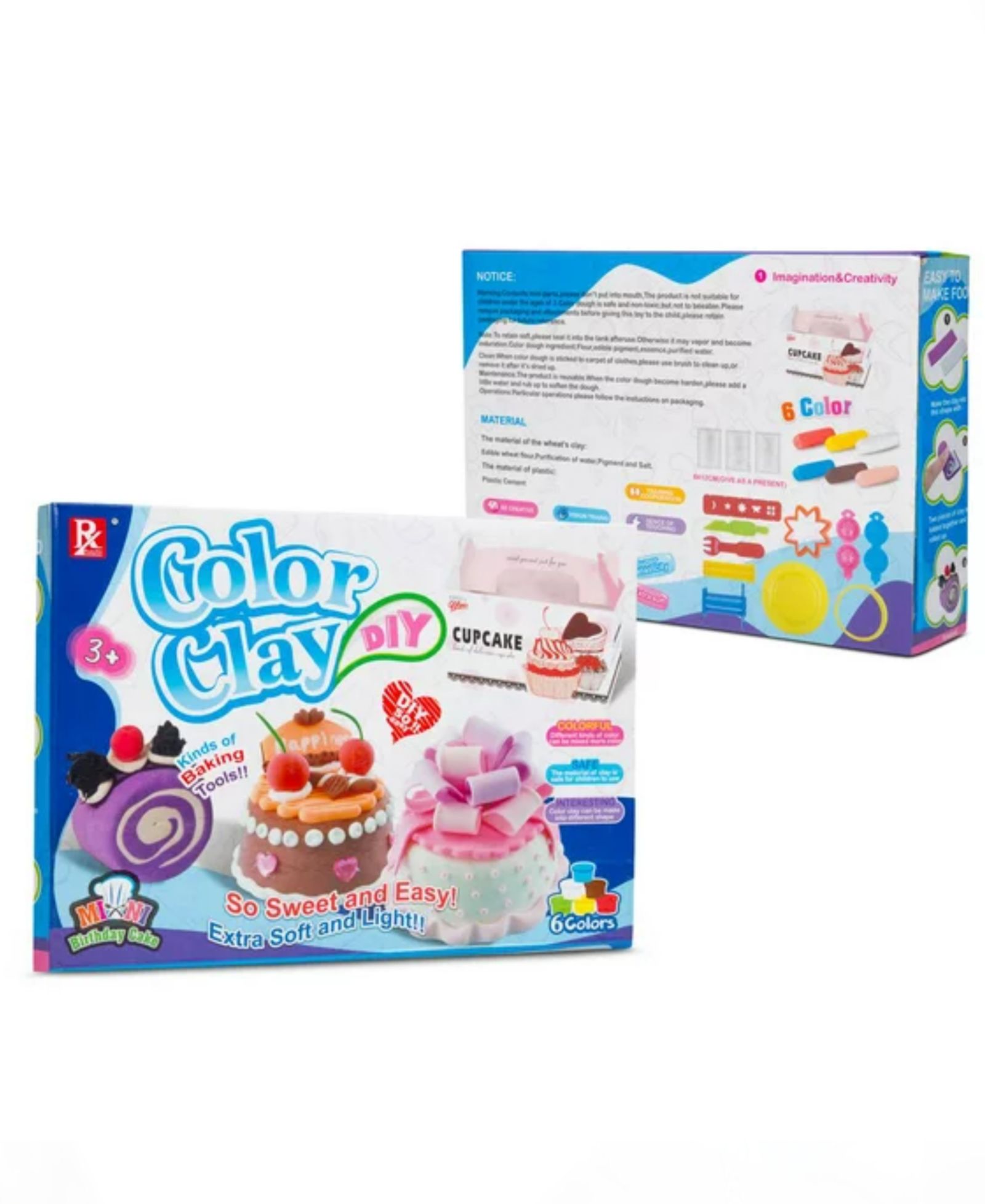 Big Daddy Toys - DIY Clay Birthday Cake Kit