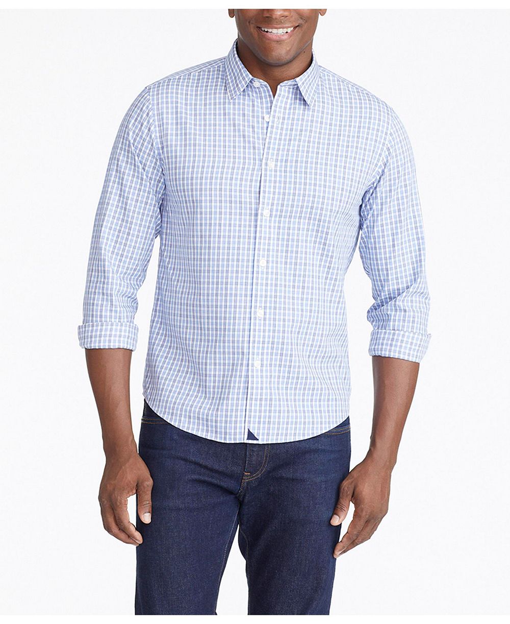 Мужская рубашка UNTUCKit Slim Fit Wrinkle-Free Durif Button Up