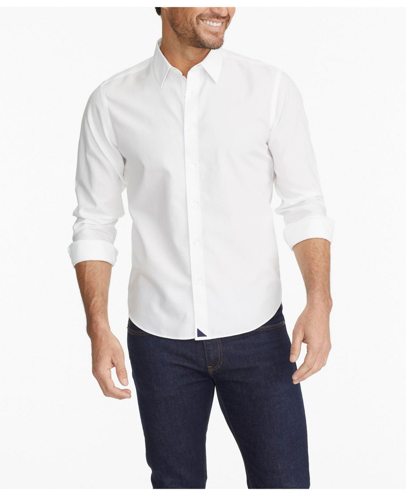 UNTUCKit Мужская рубашка Regular Fit без складок Las Cases Button Up