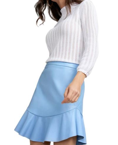 Caldwell Collection Women's Brianna Faux Leather Skirt