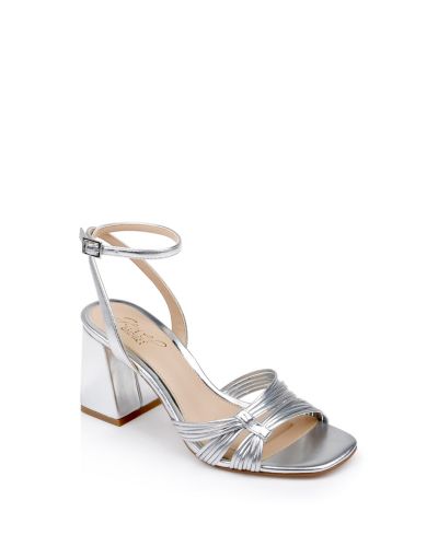 Женские вечерние босоножки Jewel Badgley Mischka Michelle с блочным каблуком