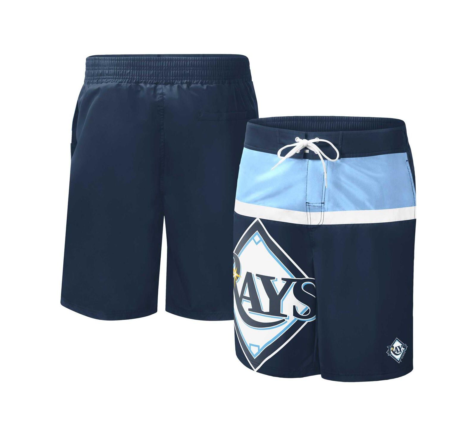 G-III Sports by Carl Banks Мужские плавательные шорты Tampa Bay Rays Sea Wind темно-синие