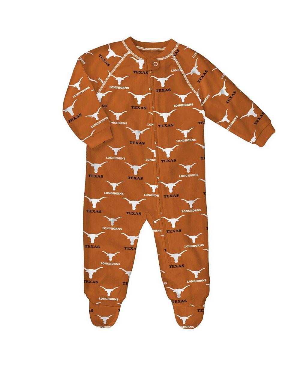 Комбинезон Outerstuff для мальчиков и девочек Texas Orange Texas Longhorns с принтом