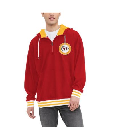 Мужской худи Tommy Hilfiger Red Kansas City Chiefs Aaron Quarter-Zip