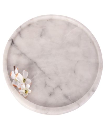 Artifacts Trading Company Круглый мраморный поднос