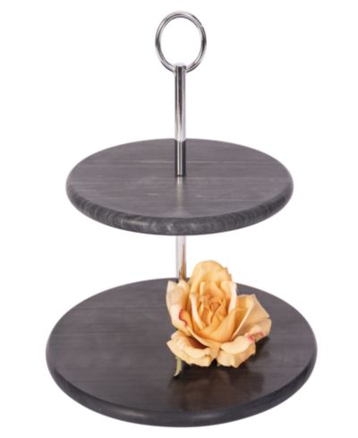 Десертная тарелка Artifacts Trading Company 2-Tier Round