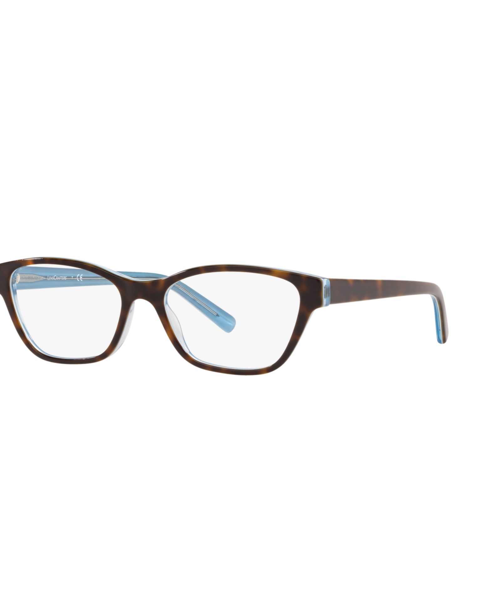 Lenscrafters Женские квадратные пластиковые очки EC2001