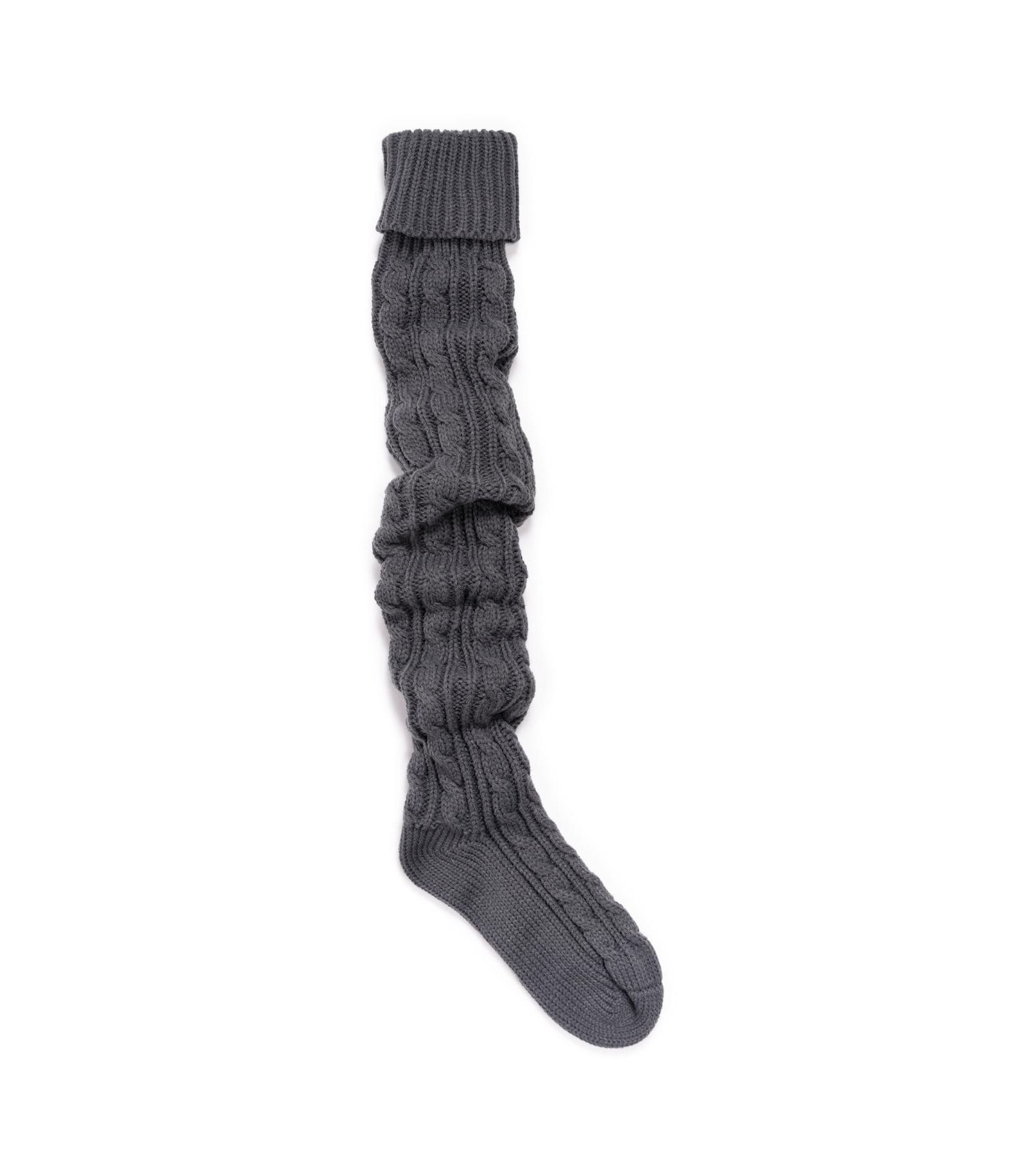 MUK LUKS Women's Cable Knit Over the Knee Socks