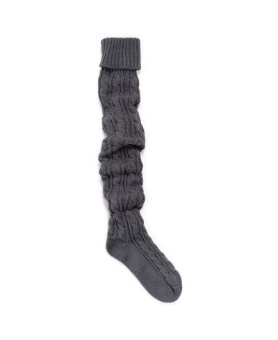 MUK LUKS Women's Cable Knit Over the Knee Socks