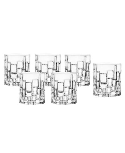 Lorren Home Trends Etna Double Old Fashioned Glasses, Set of 6