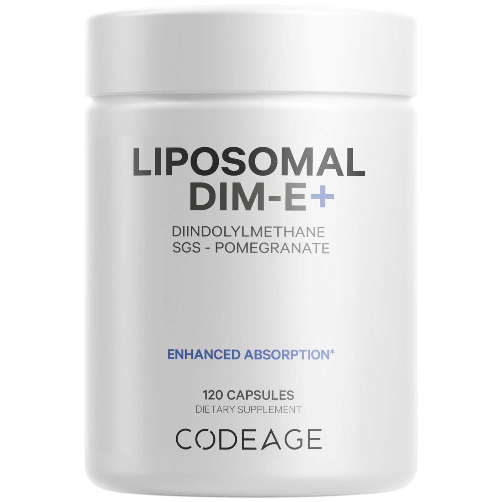 Добавка Codeage Liposomal DIM, 120 капсул