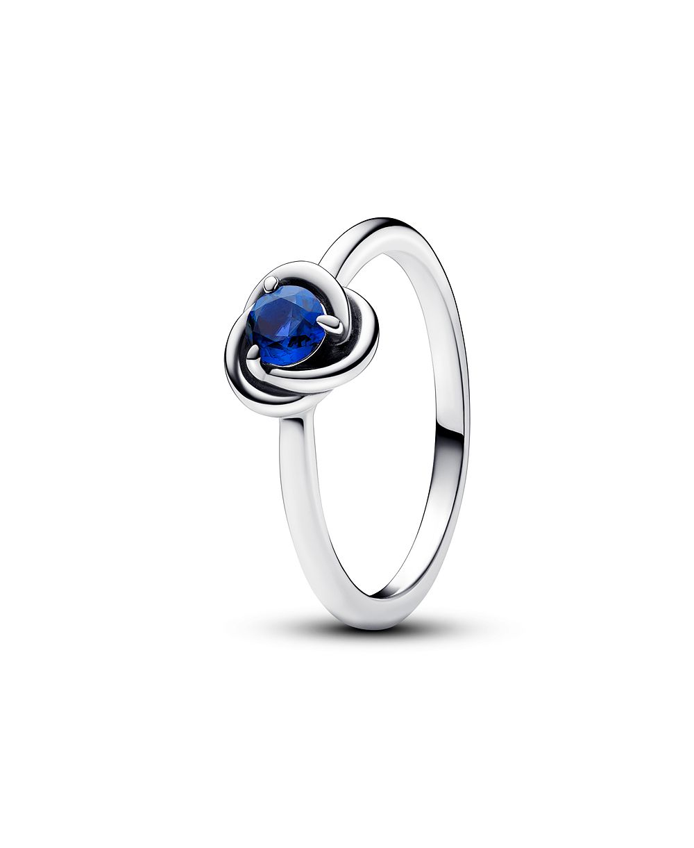 Pandora Sterling Silver Birthday Stone Circle Ring