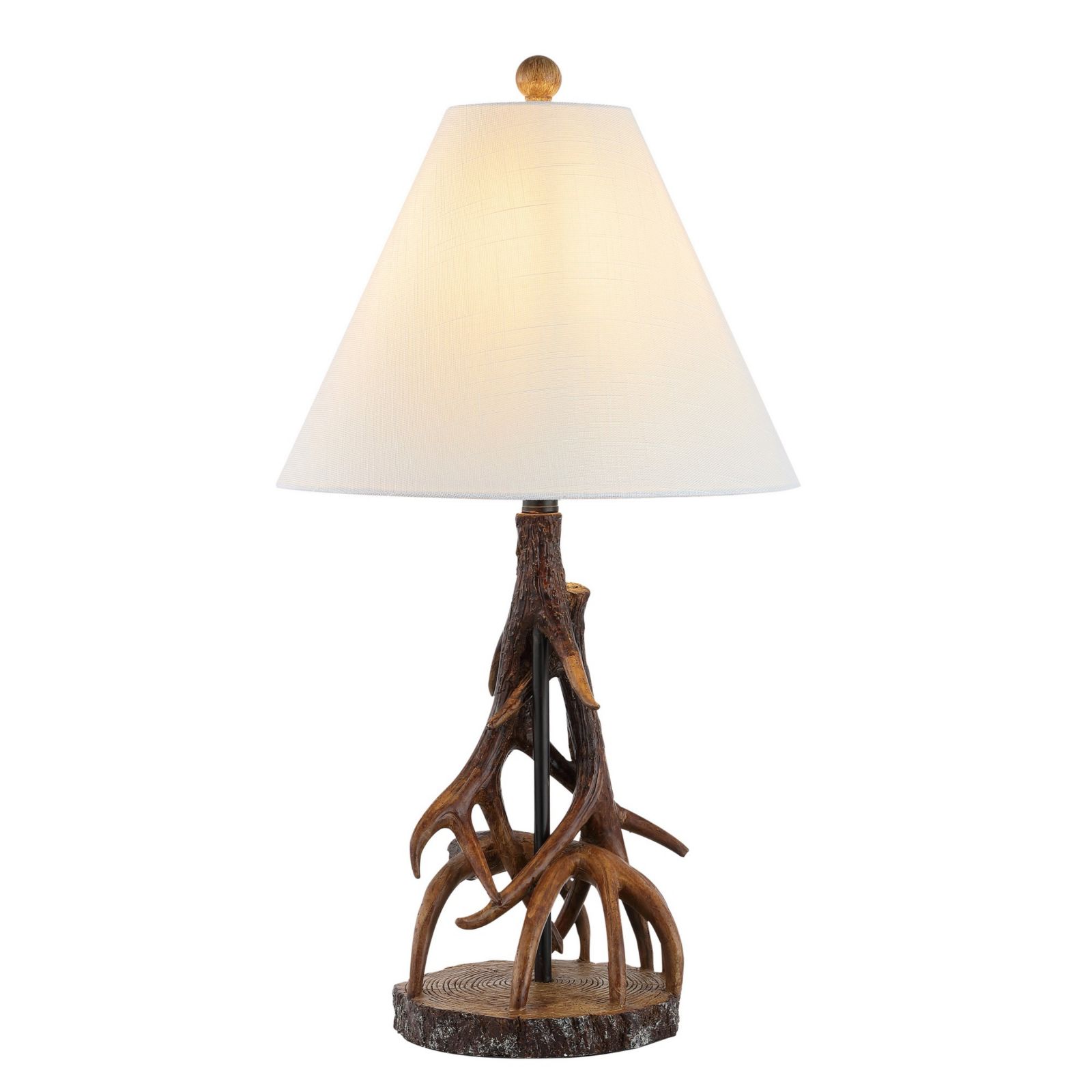 Cabell Farmhouse Rustic Iron LED Table Lamp