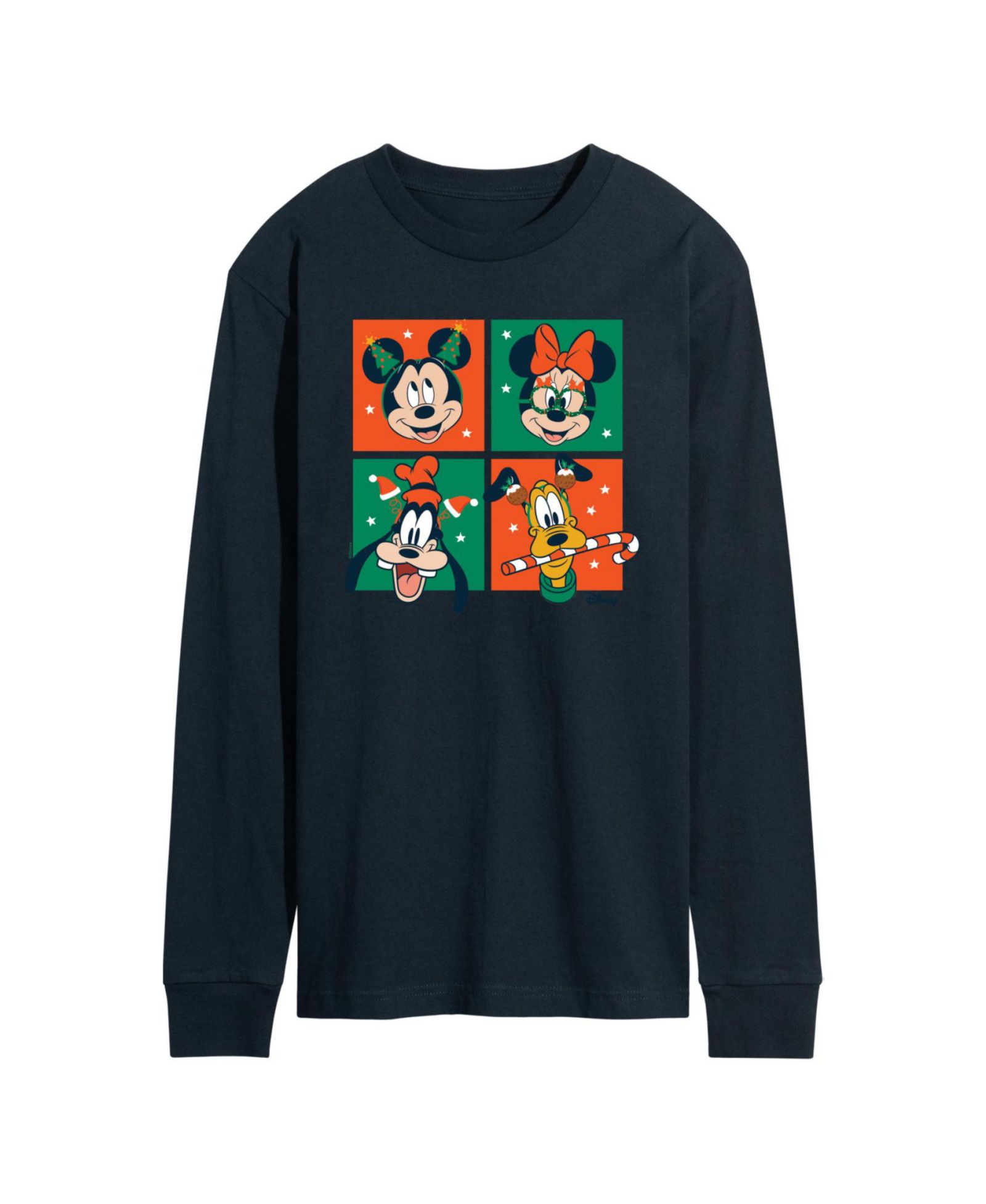 AIRWAVES Men's Disney Holiday Long Sleeves T-shirt