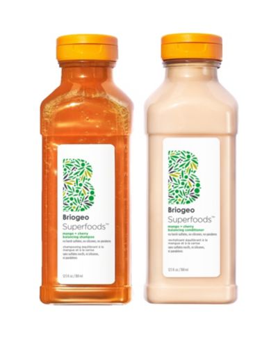 Набор шампуня и кондиционера Briogeo Superfoods Mango + Cherry, 2 шт.
