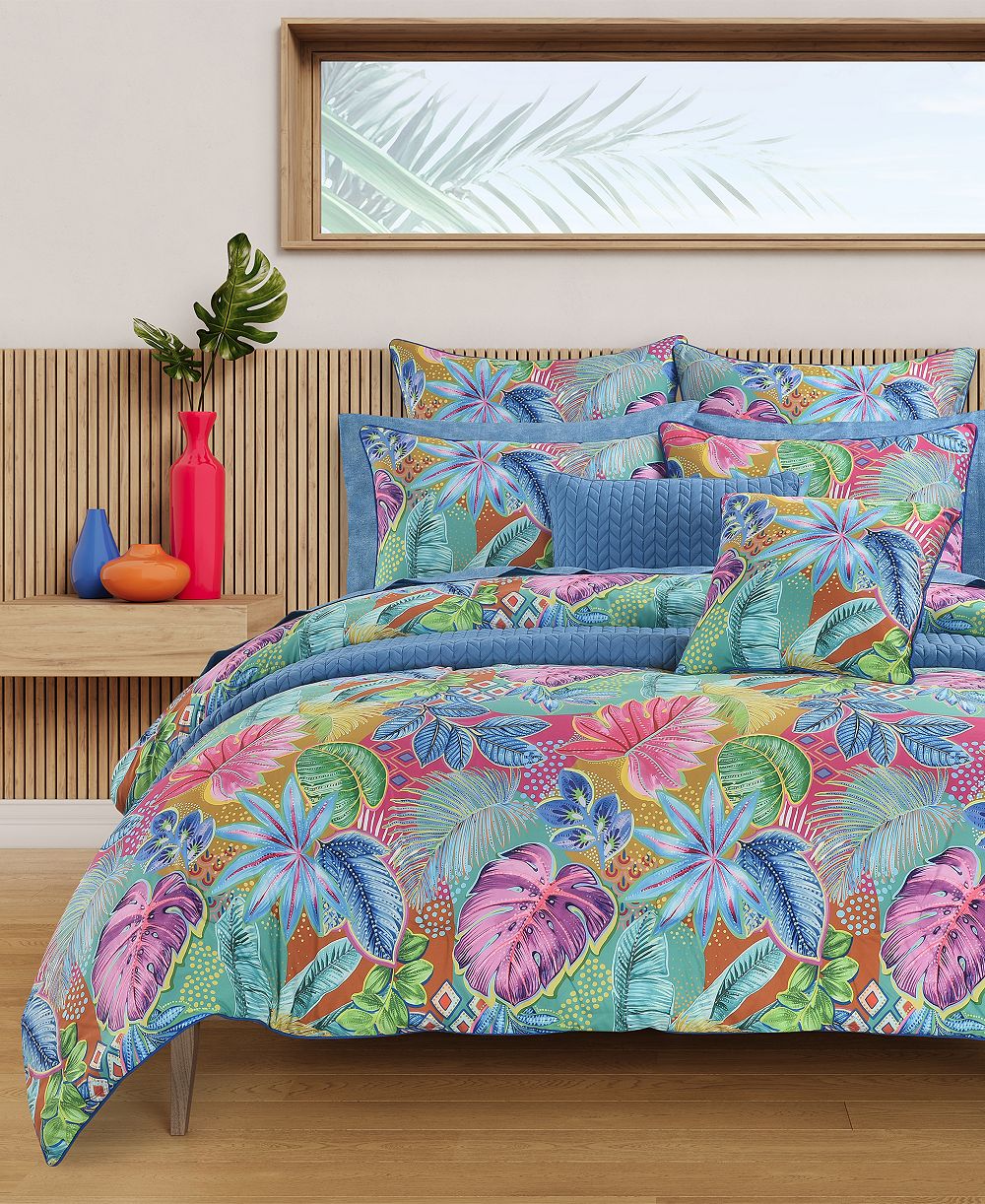J. Queen Bold Hanalei Tropical 2-Pc Comforter Set, Twin/Twin XL