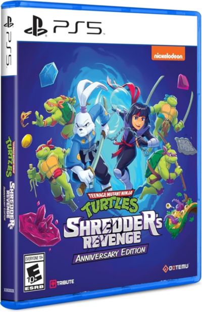 Teenage Mutant Ninja Turtles: Shredder's Revenge Beat Em Up Anniversary Edition PlayStation 5