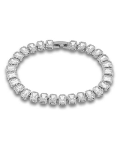 Браслет Macy's Cubic Zirconia 6mm X 4mm Baguette Stones