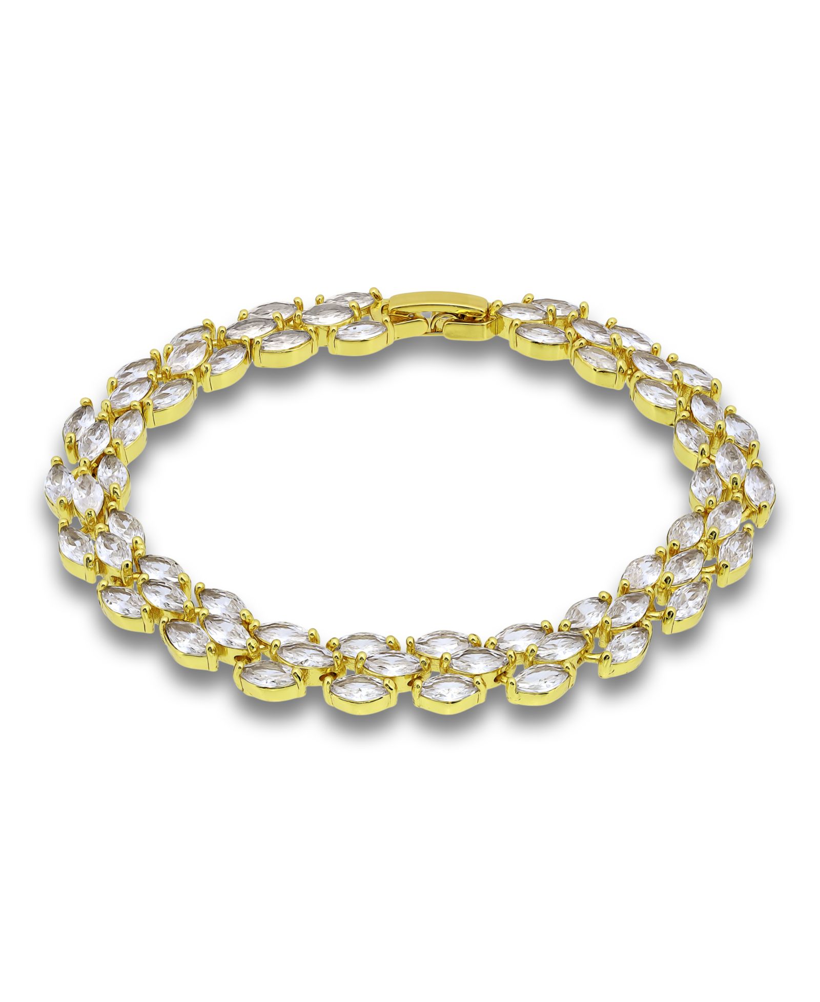 Браслет Macy's Cubic Zirconia Marquise Stone