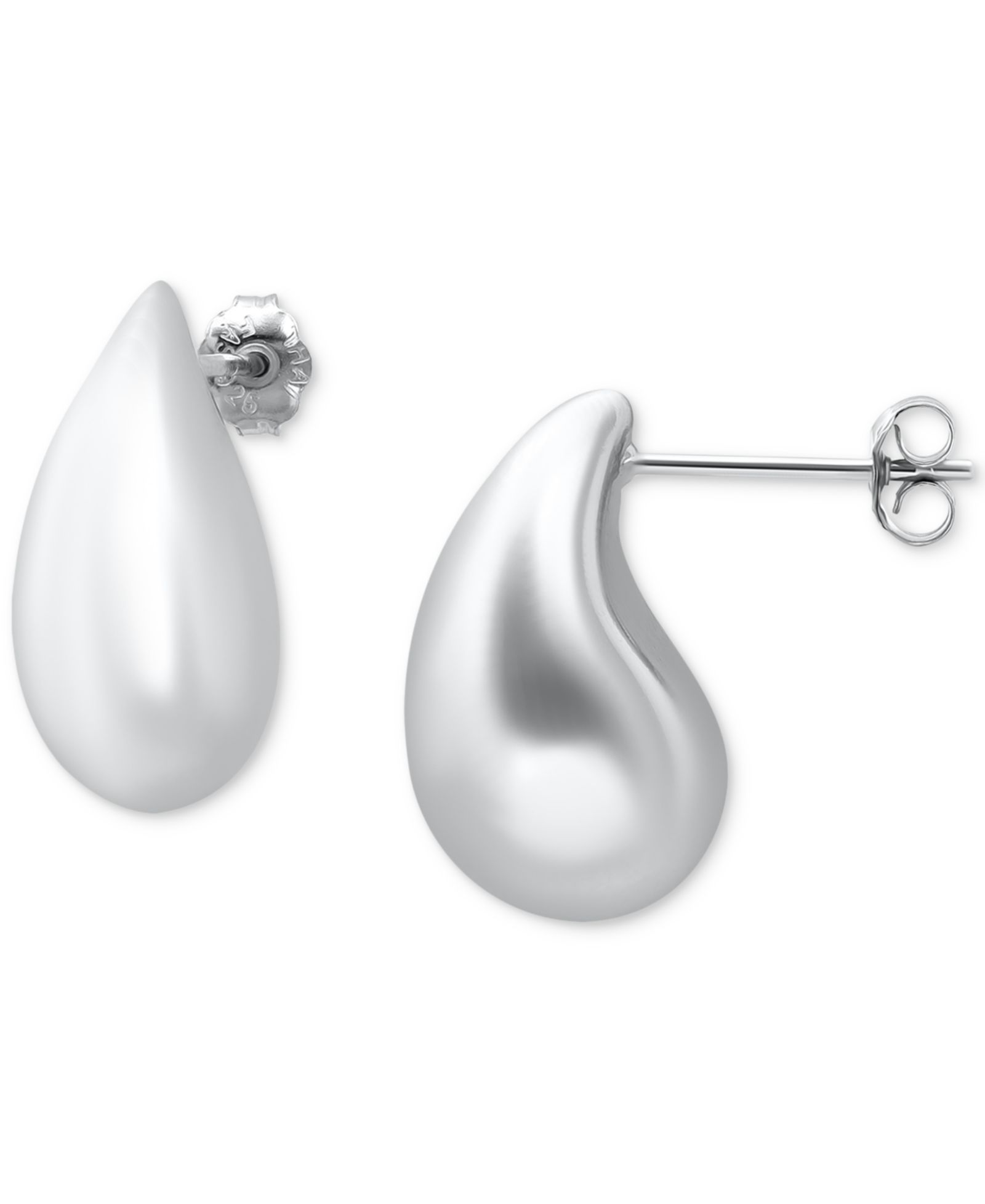 Giani Bernini Серьги-гвоздики Polished Teardrop