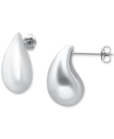Giani Bernini Серьги-гвоздики Polished Teardrop