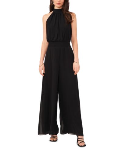 Женский комбинезон Vince Camuto Women's Halter Tie-Back Wide-Leg Jumpsuit