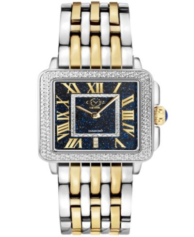Женские часы GV2 by Gevril Padova Two-Tone из нержавеющей стали 30mm