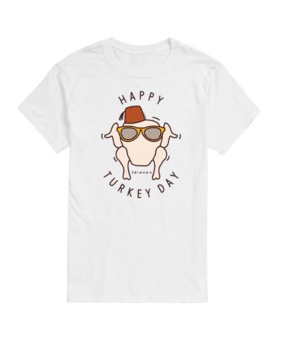 AIRWAVES Men's Friends Thanksgiving Short Sleeve T-shirt