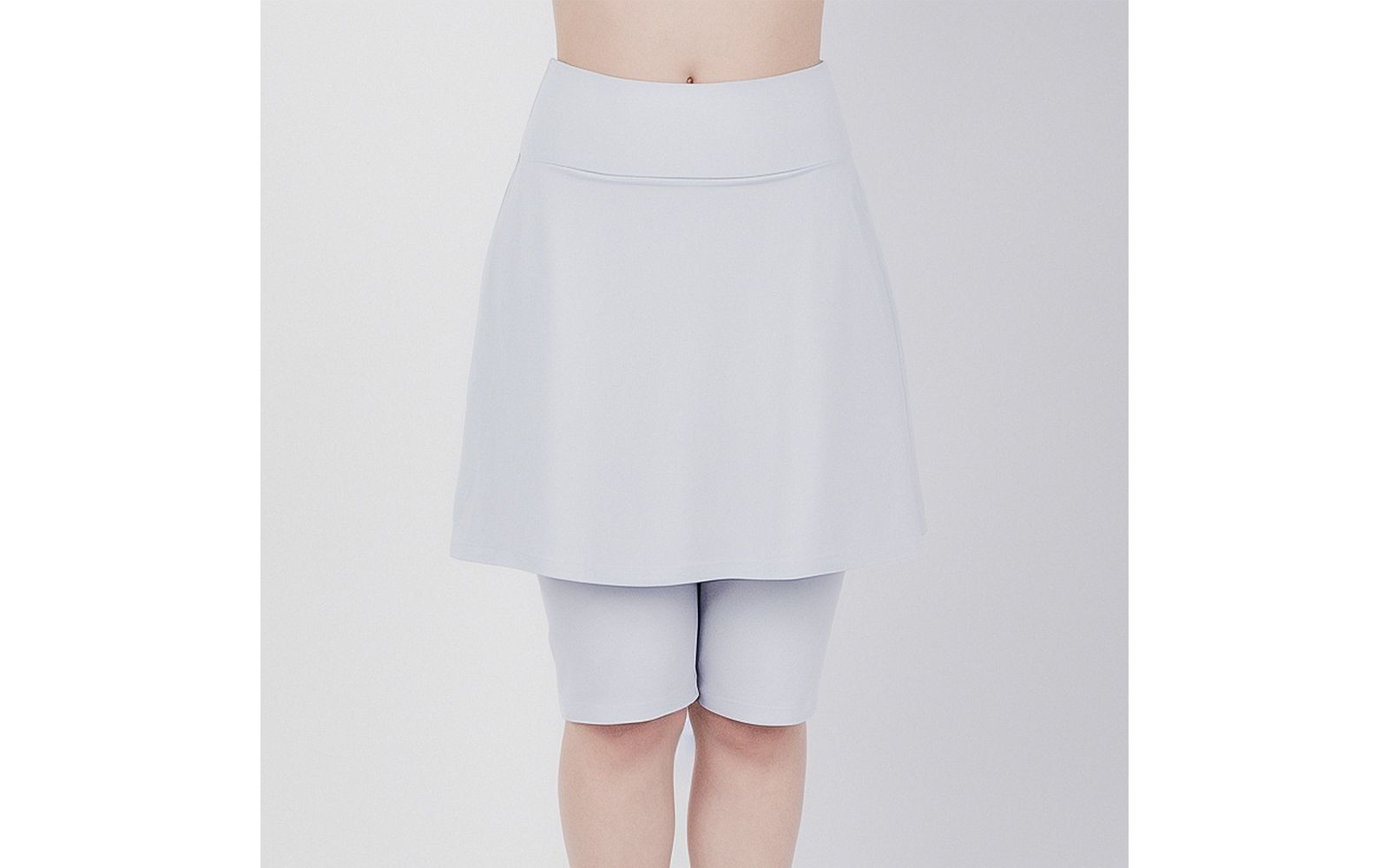 Женская юбка-шорты Calypsa Flared Mid-Thigh With Bike Shorts