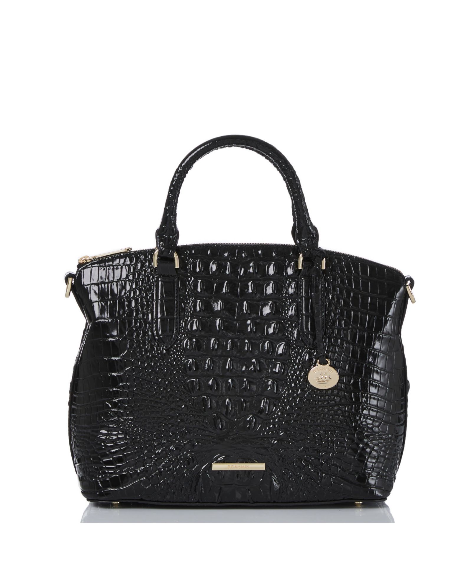 Кожаная сумка-саквояж Brahmin Duxbury Melbourne, размер Medium