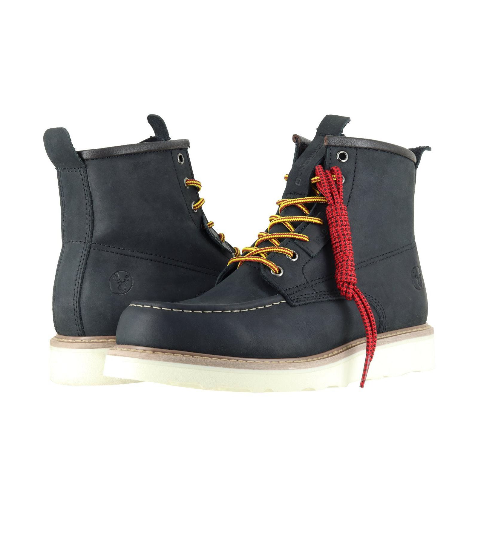 Мужские рабочие ботинки Berrendo 6” Moc Toe, Wedge Steel Toe, Vibram EVA Outsole