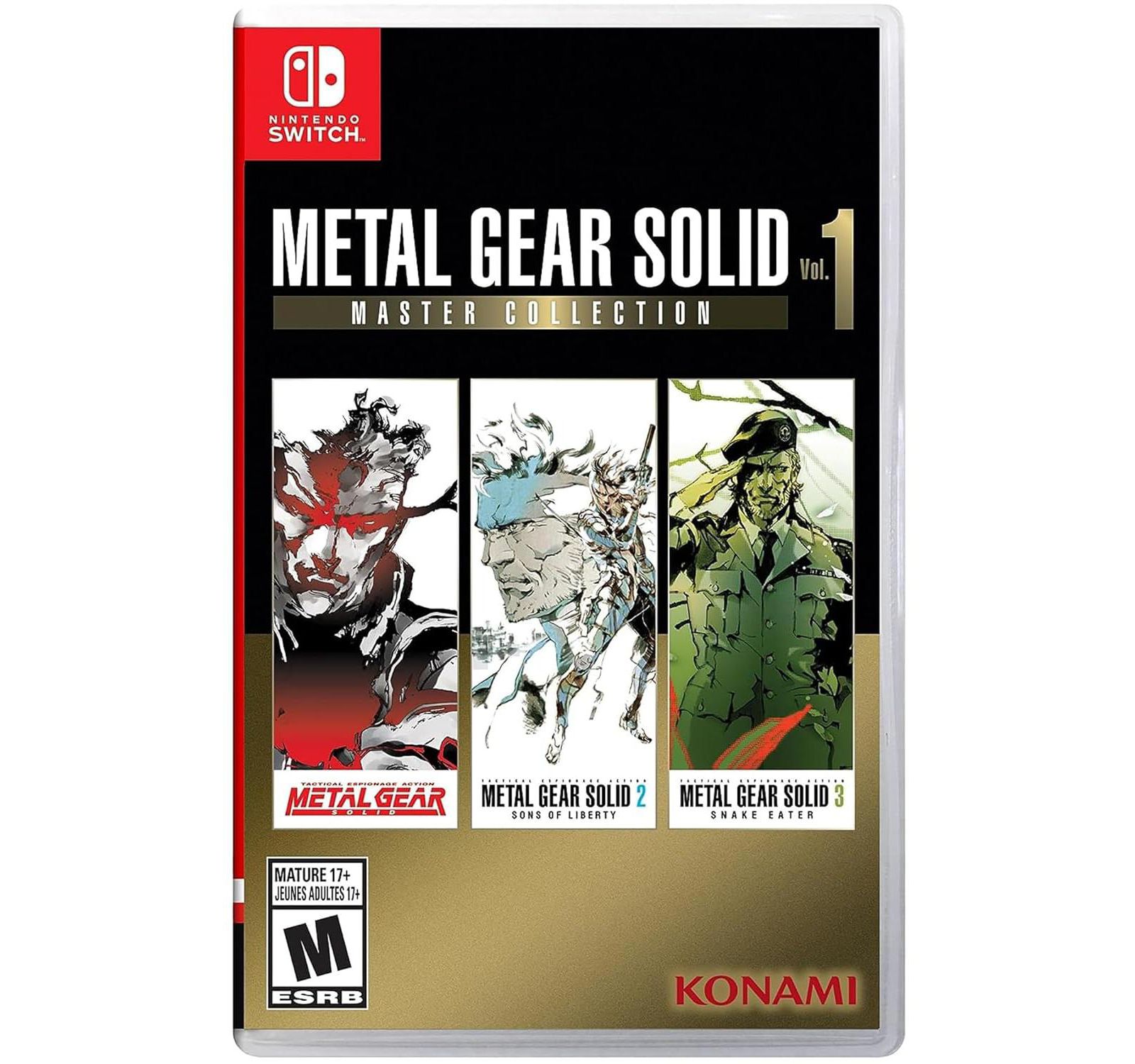 Metal Gear Solid Vol 1 Master Collection - Nintendo Switch