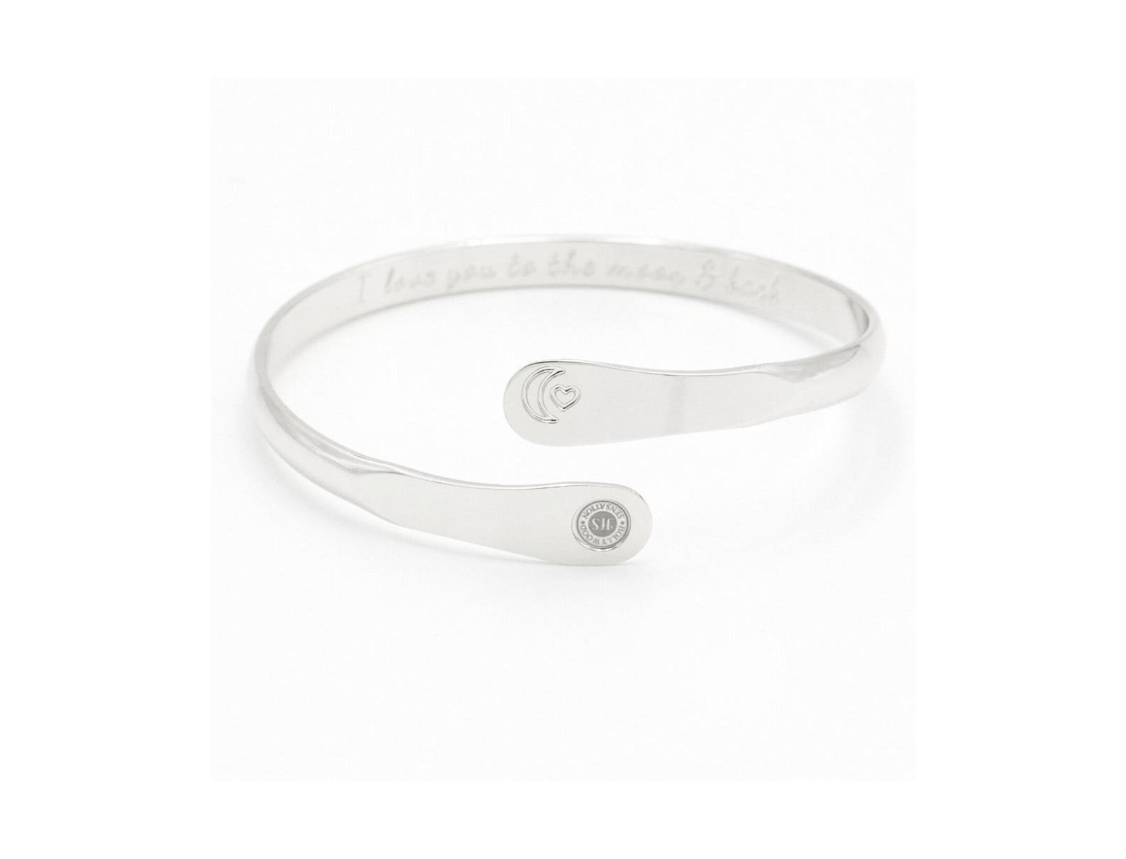 Браслет Engraved I love you to the moon and back от Dloria