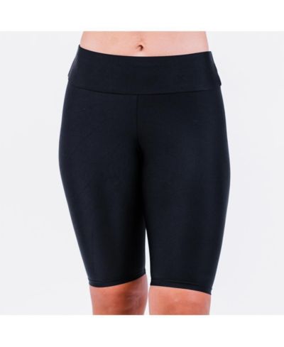 Женские плавательные шорты Calypsa Chlorine Resistant High Waisted Long Bike Swim Shorts