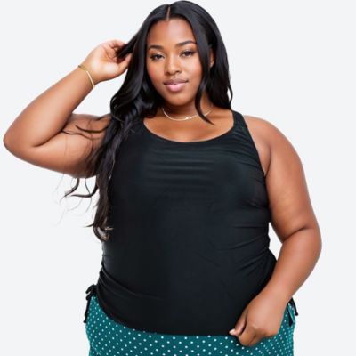 Женский танкини Calypsa Plus Size Maya с отъемными чашечками