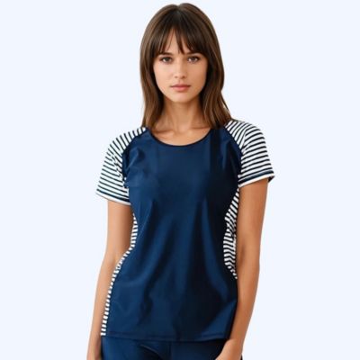 Navy/sunshine sails