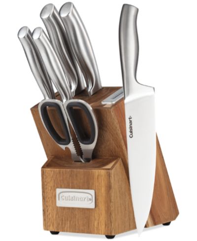 Cuisinart Classic набор ножей и подставки из нержавеющей стали, 7 предметов