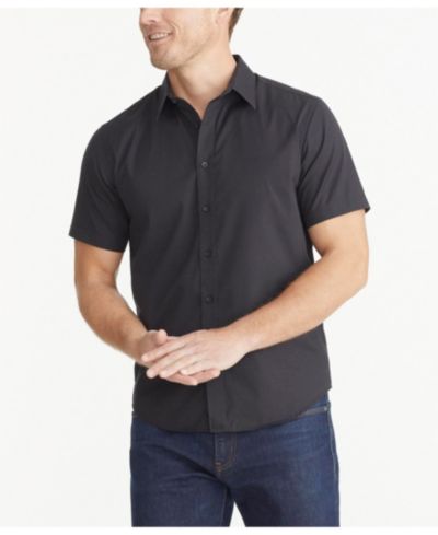 UNTUCKit Men's Slim Fit Short Sleeve Coufran Shirt